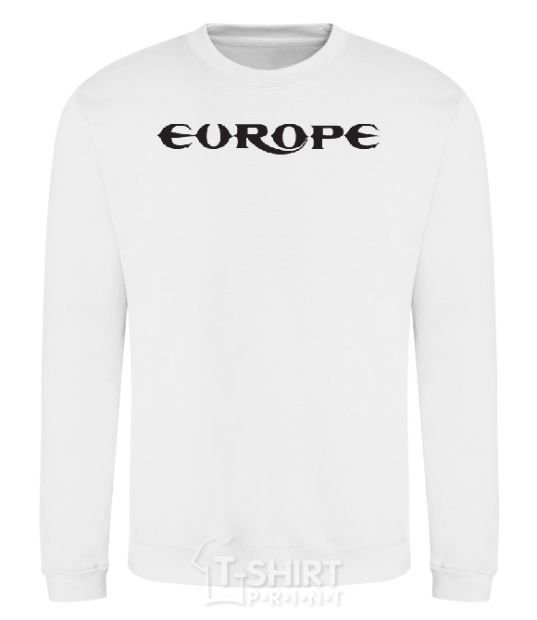 Sweatshirt EUROPE White фото
