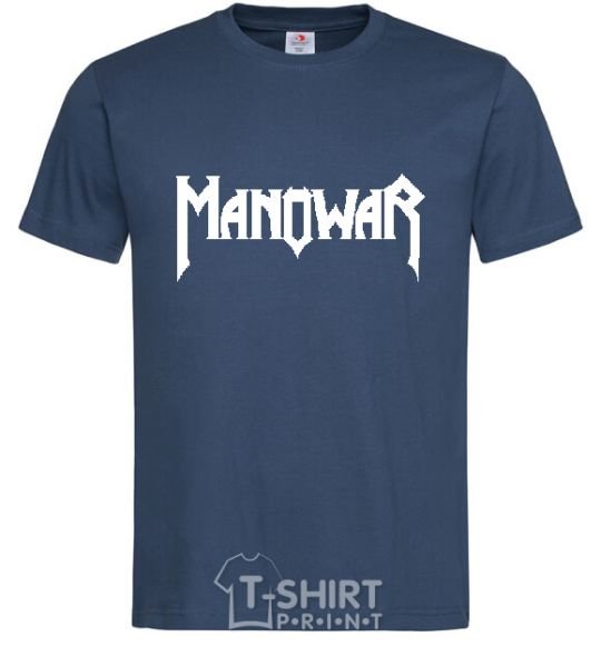 Men's T-Shirt MANOWAR navy-blue фото