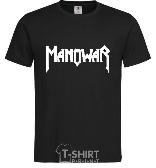 Men's T-Shirt MANOWAR black фото