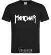 Men's T-Shirt MANOWAR black фото