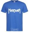 Men's T-Shirt MANOWAR royal-blue фото