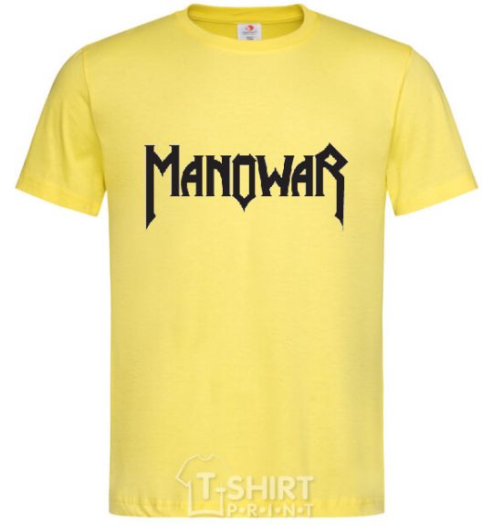 Men's T-Shirt MANOWAR cornsilk фото