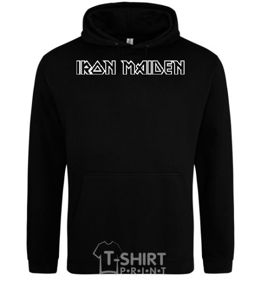 Men`s hoodie IRON MAIDEN black фото