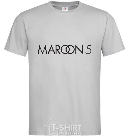Мужская футболка MAROON 5 Серый фото