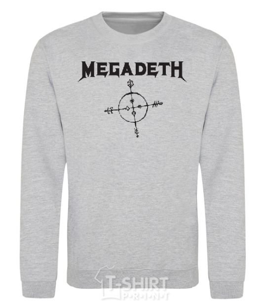 Sweatshirt MEGADETH sport-grey фото