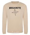 Sweatshirt MEGADETH sand фото