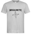 Мужская футболка MEGADETH Серый фото