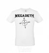 Мужская футболка MEGADETH Белый фото