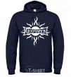 Men`s hoodie GODSMACK navy-blue фото