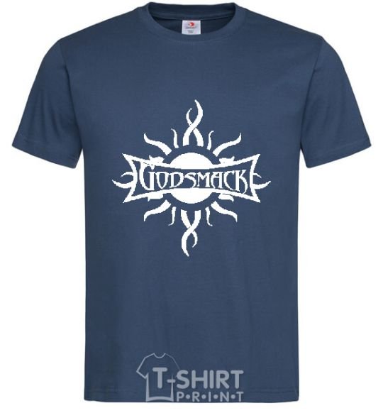 Men's T-Shirt GODSMACK navy-blue фото