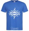 Men's T-Shirt GODSMACK royal-blue фото