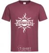 Men's T-Shirt GODSMACK burgundy фото