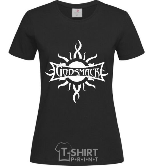 Women's T-shirt GODSMACK black фото