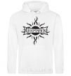 Men`s hoodie GODSMACK White фото