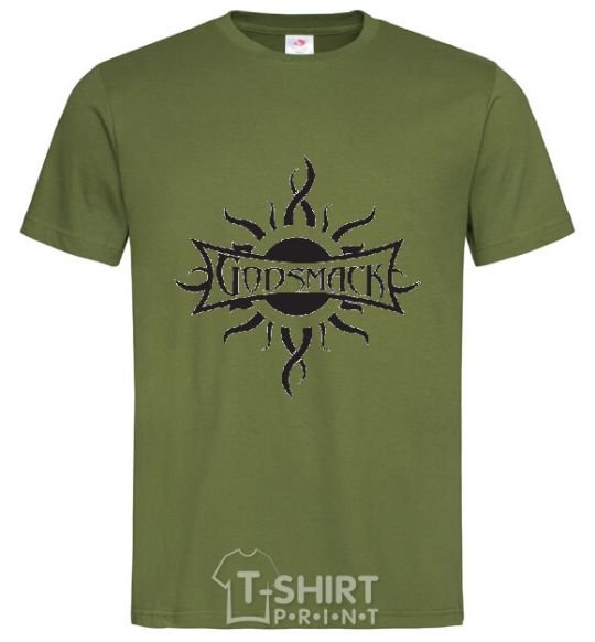 Men's T-Shirt GODSMACK millennial-khaki фото