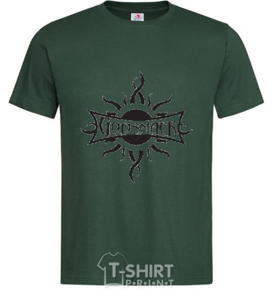 Men's T-Shirt GODSMACK bottle-green фото