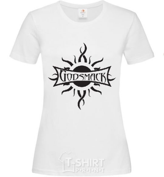 Women's T-shirt GODSMACK White фото