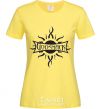 Women's T-shirt GODSMACK cornsilk фото