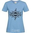 Women's T-shirt GODSMACK sky-blue фото