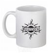 Ceramic mug GODSMACK White фото