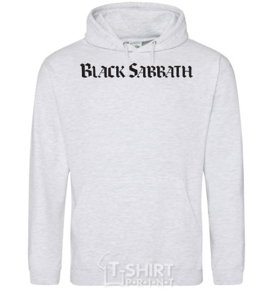 Men`s hoodie BLACK SABBATH sport-grey фото