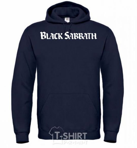 Men`s hoodie BLACK SABBATH navy-blue фото