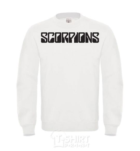 Sweatshirt SORPIONS White фото