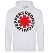 Men`s hoodie Red hot chilly pappers sport-grey фото