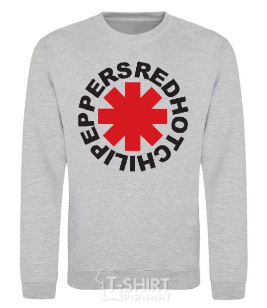 Sweatshirt Red hot chilly pappers sport-grey фото