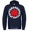 Men`s hoodie Red hot chilly pappers navy-blue фото