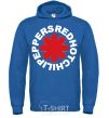 Men`s hoodie Red hot chilly pappers royal фото