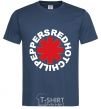 Men's T-Shirt Red hot chilly pappers navy-blue фото