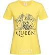Женская футболка QUEEN Лимонный фото
