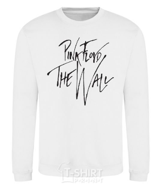 Sweatshirt PINK FLOYD signing White фото