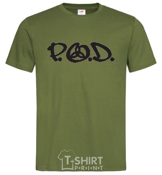 Men's T-Shirt P.O.D. millennial-khaki фото