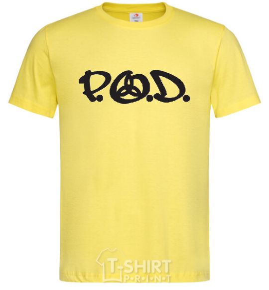 Men's T-Shirt P.O.D. cornsilk фото