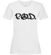 Women's T-shirt P.O.D. White фото
