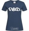 Women's T-shirt P.O.D. navy-blue фото