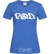 Women's T-shirt P.O.D. royal-blue фото