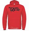 Men`s hoodie MY CHEMICAL ROMANCE bright-red фото