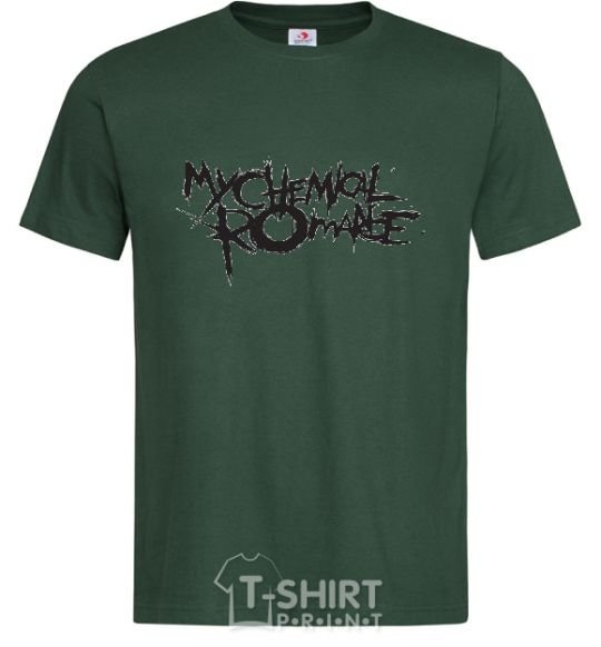 Men's T-Shirt MY CHEMICAL ROMANCE bottle-green фото