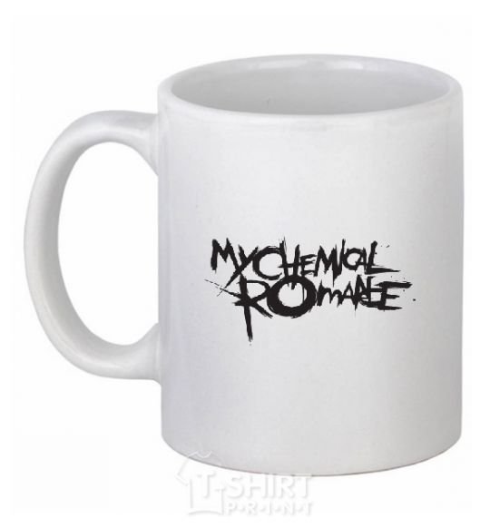 Ceramic mug MY CHEMICAL ROMANCE White фото