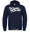 Men`s hoodie MY CHEMICAL ROMANCE navy-blue фото