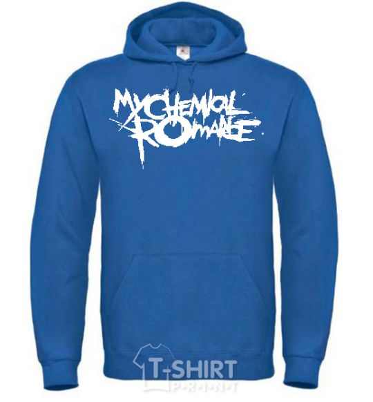 Men`s hoodie MY CHEMICAL ROMANCE royal фото