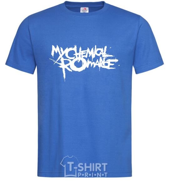 Men's T-Shirt MY CHEMICAL ROMANCE royal-blue фото