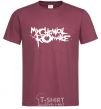 Men's T-Shirt MY CHEMICAL ROMANCE burgundy фото