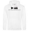 Men`s hoodie DEPECHE MODE White фото