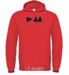 Men`s hoodie DEPECHE MODE bright-red фото