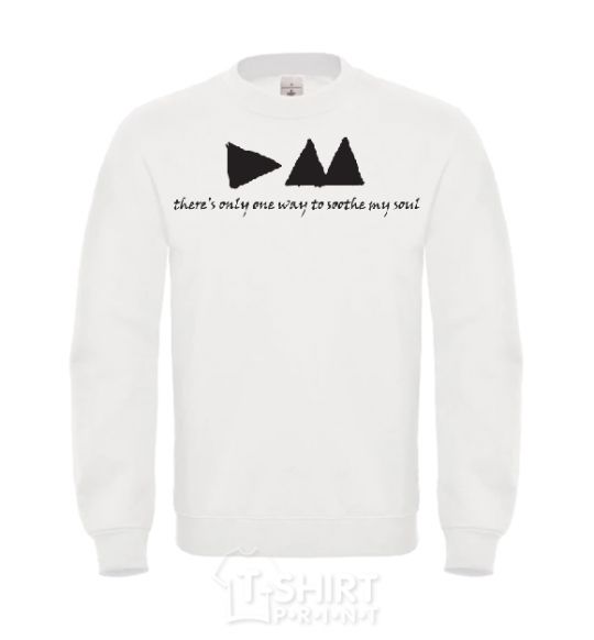 Sweatshirt DEPECHE MODE White фото