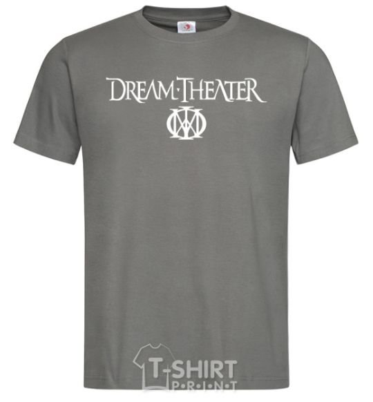 Men's T-Shirt DREAM THEATER dark-grey фото